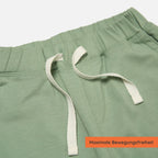 Detailansicht Hosenbund: Hose mit UPF50+ als UV-Schutz Kleidung für Kinder.