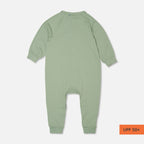 Rückansicht: Einteiler für Babys mit UPF50+ als UV-Schutz Kleidung für Kinder.